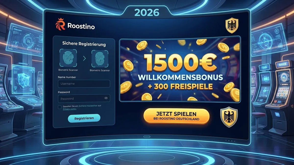 Registrierung mit Bonus